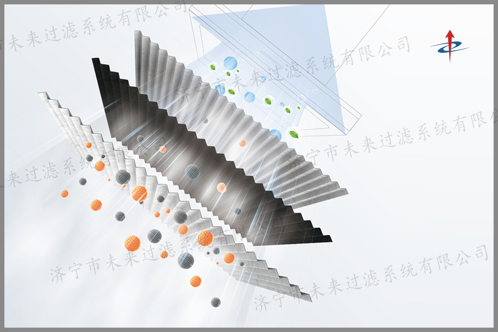 過(guò)濾器精度指的是空壓機濾芯所能擋住的固體顆粒的較大直徑